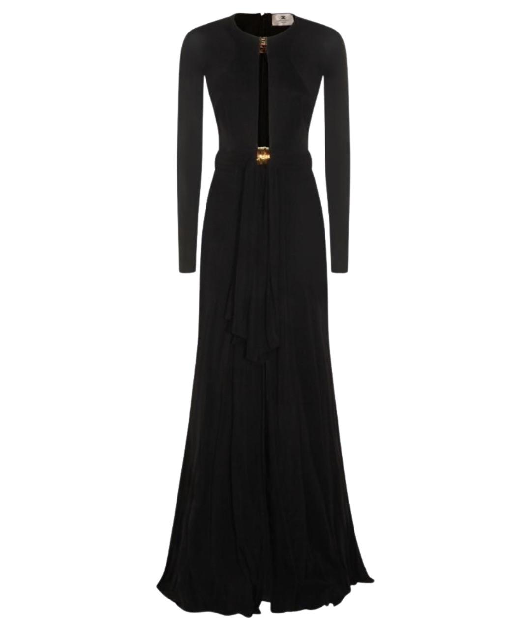 ELISABETTA FRANCHI Черное вечернее платье, фото 1