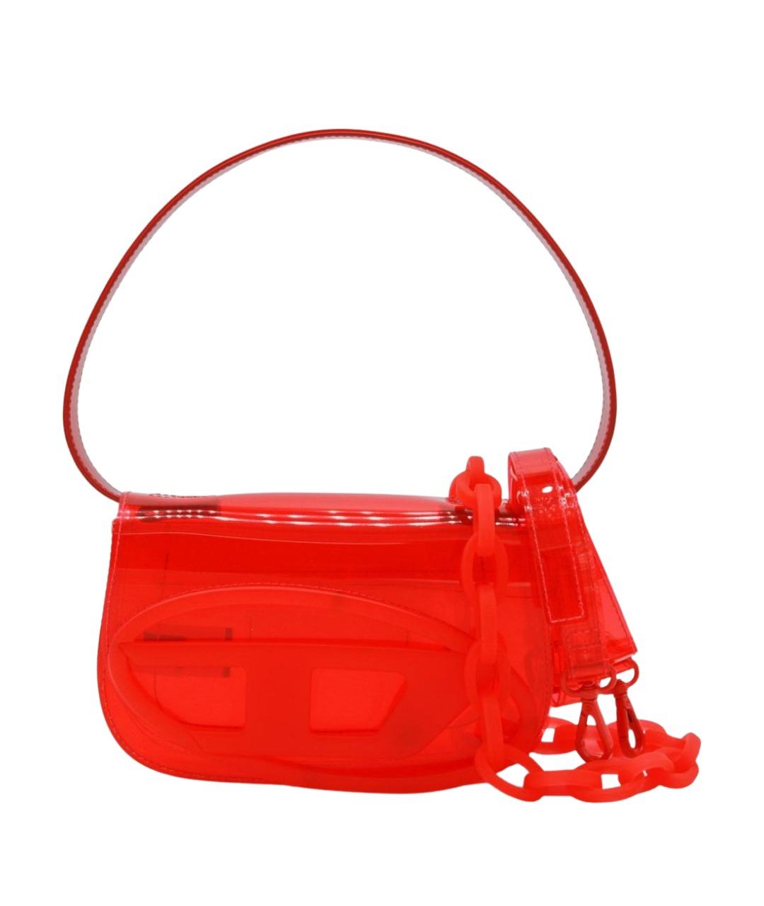 DIESEL Красная сумка через плечо, фото 1