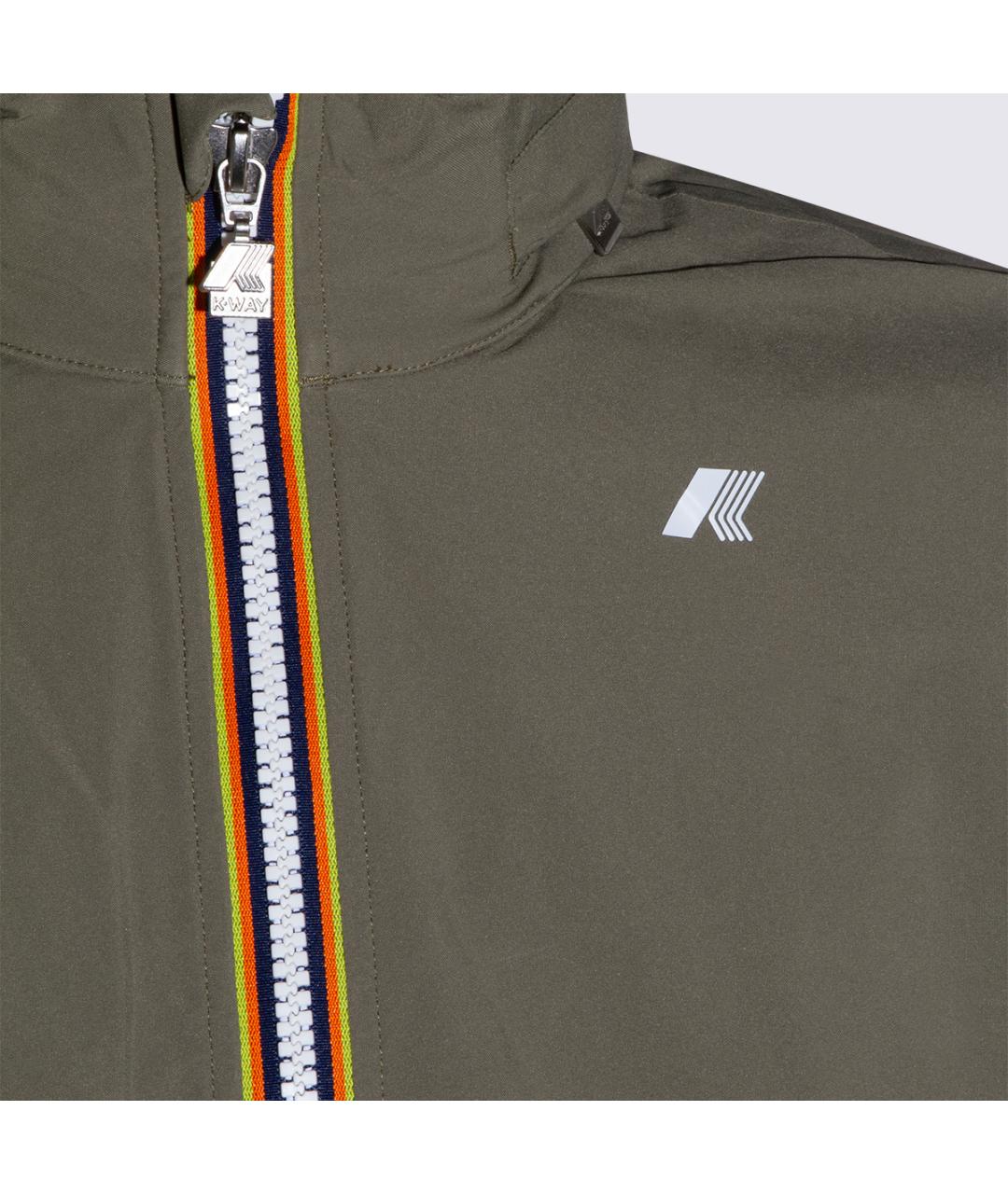 K-WAY Зеленая куртка, фото 3