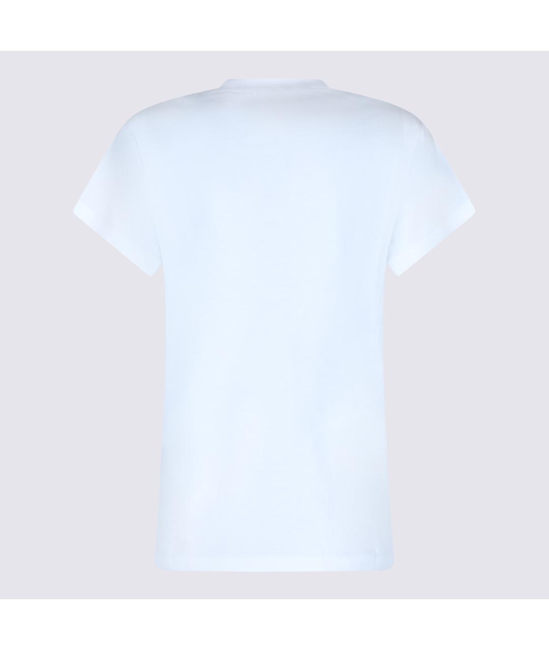 POLO RALPH LAUREN Белая хлопковая футболка, фото 2