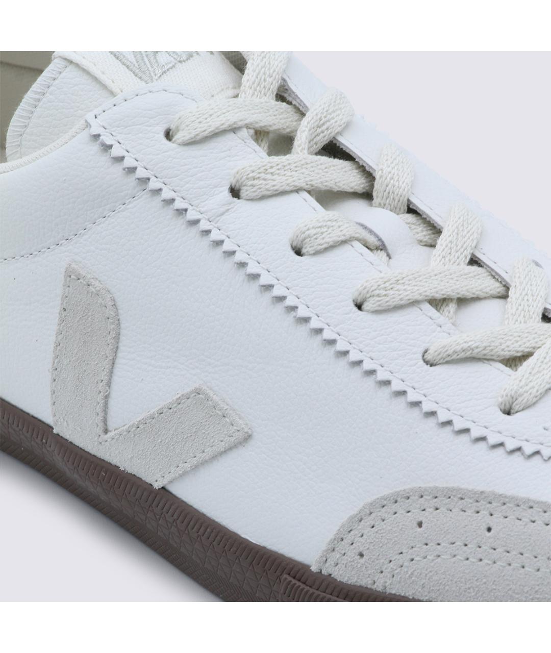 VEJA Белые кожаные низкие кроссовки / кеды, фото 4
