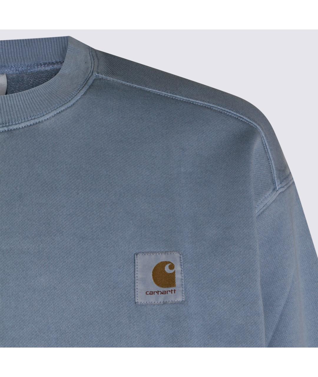 CARHARTT WIP Синий хлопковый джемпер / свитер, фото 3