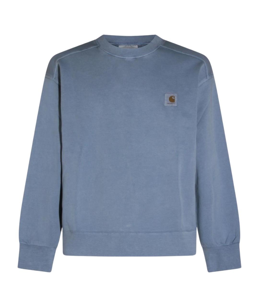 CARHARTT WIP Синий хлопковый джемпер / свитер, фото 1