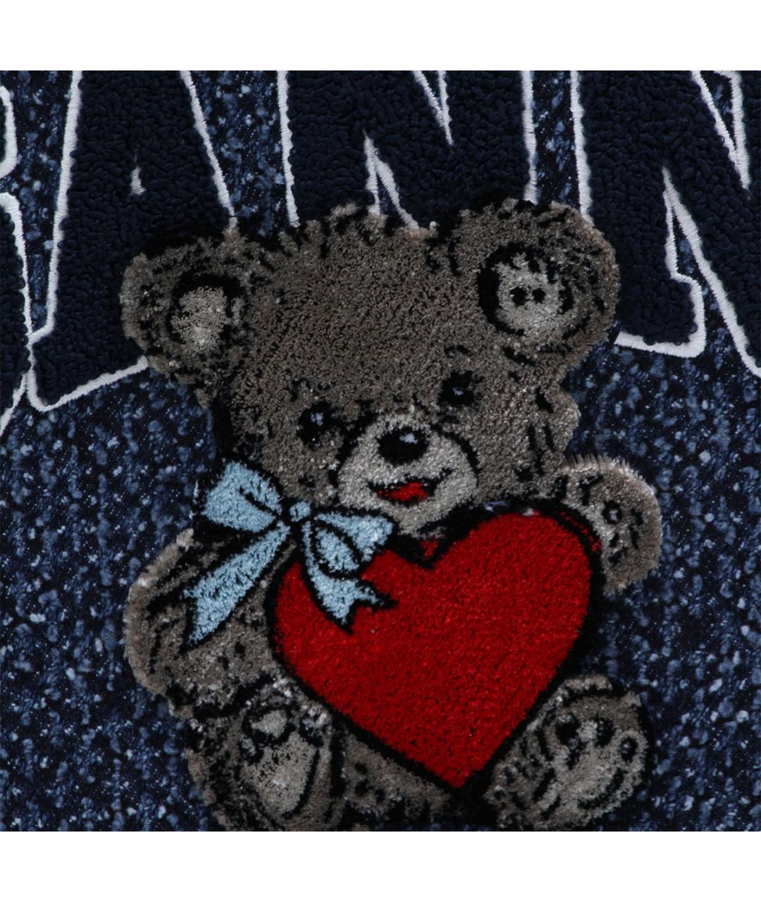 GANNI Синяя хлопковая сумка тоут, фото 4