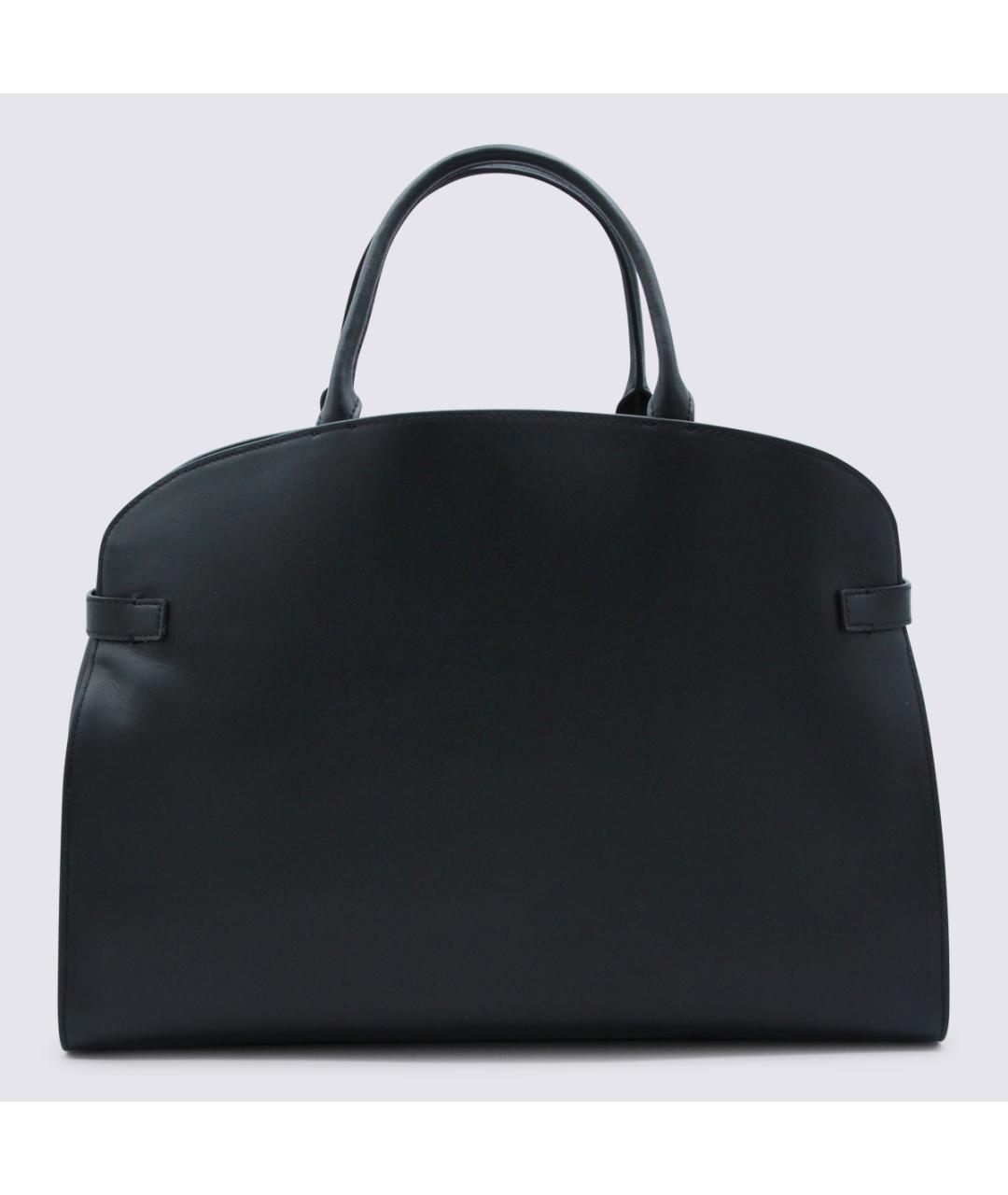 COCCINELLE Черная кожаная сумка тоут, фото 3