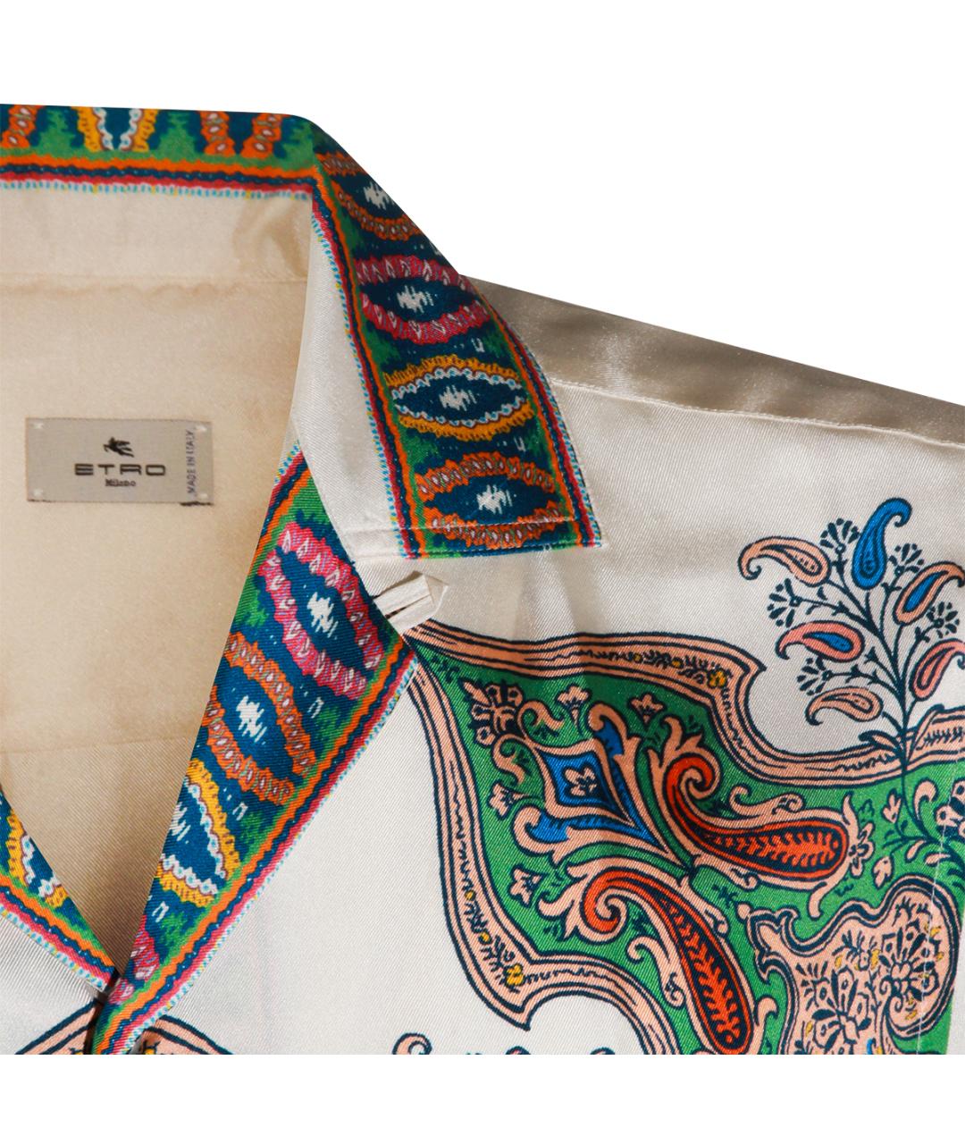 ETRO Мульти шелковая кэжуал рубашка, фото 3