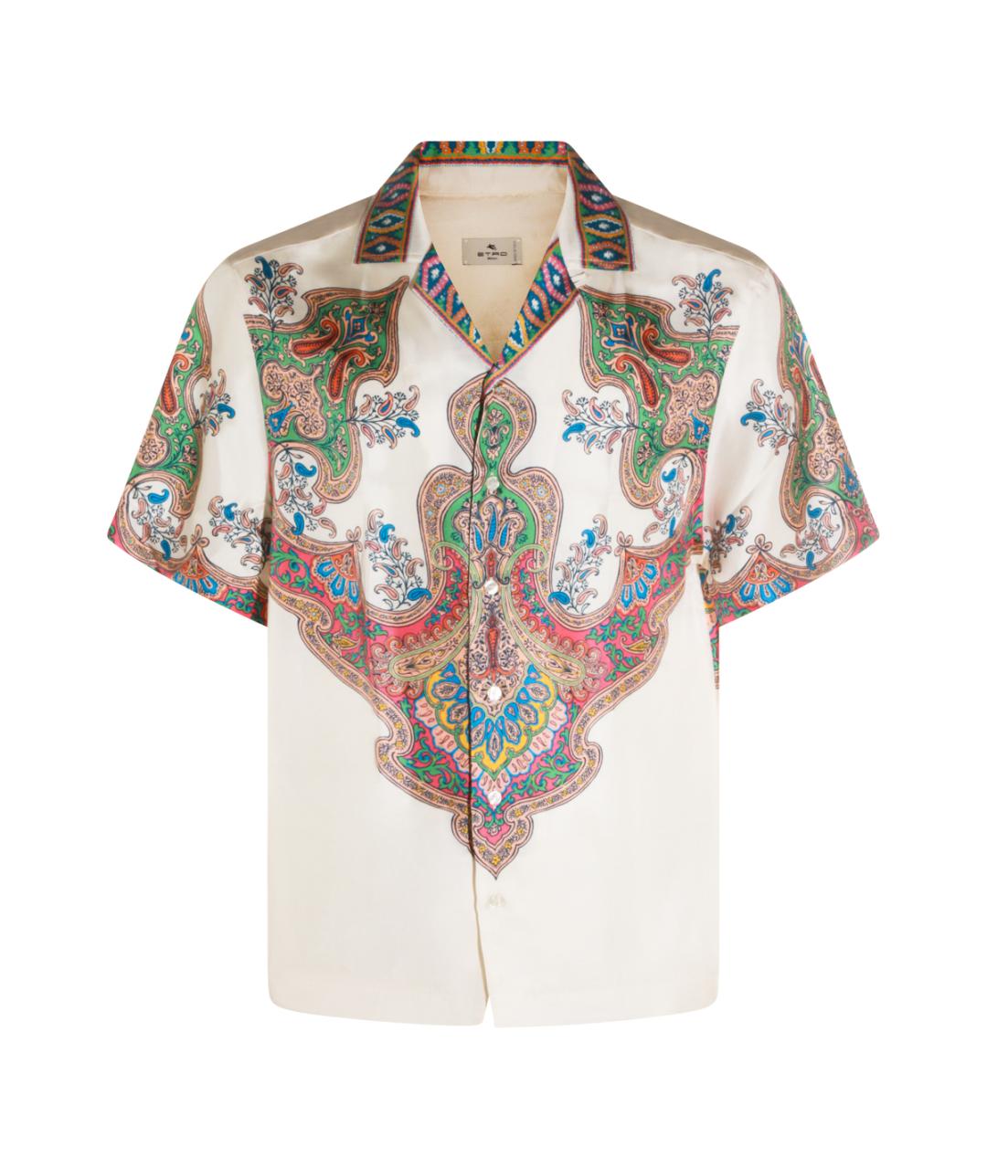 ETRO Мульти шелковая кэжуал рубашка, фото 1