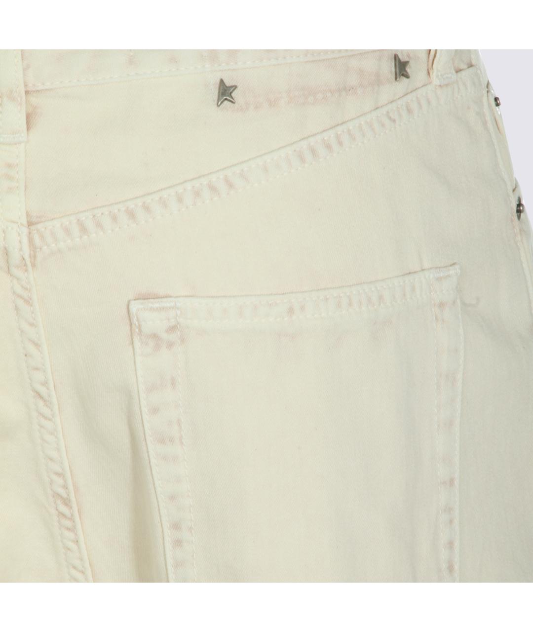 GOLDEN GOOSE DELUXE BRAND Хлопковые прямые джинсы, фото 4