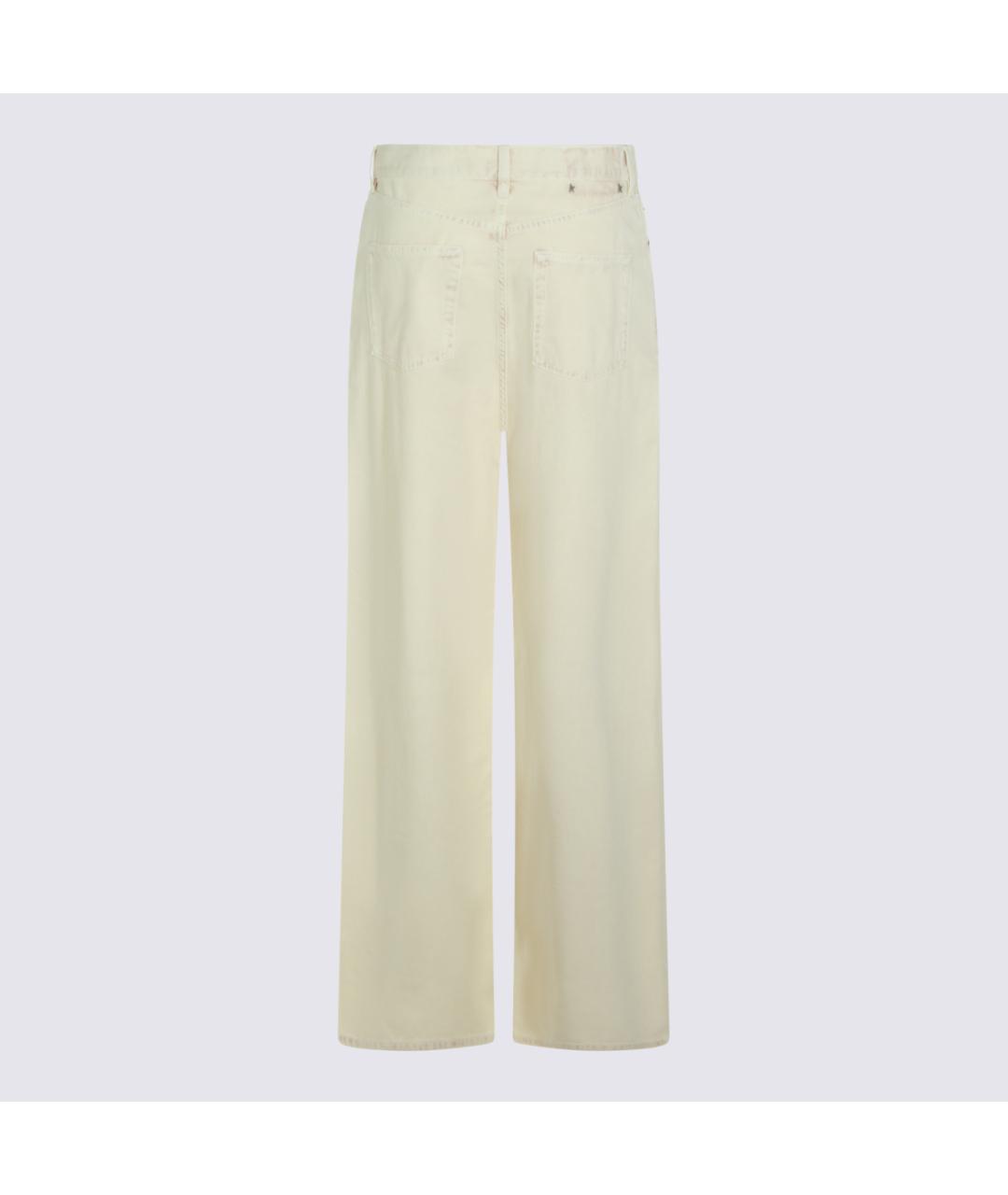 GOLDEN GOOSE DELUXE BRAND Хлопковые прямые джинсы, фото 2