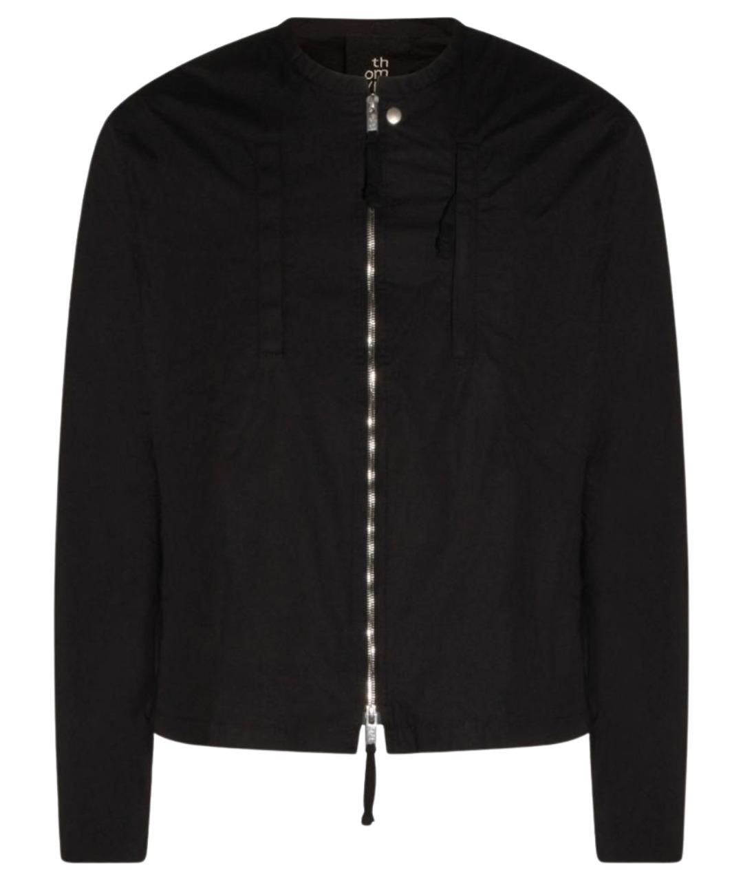 THOM KROM Черная хлопковая куртка, фото 1