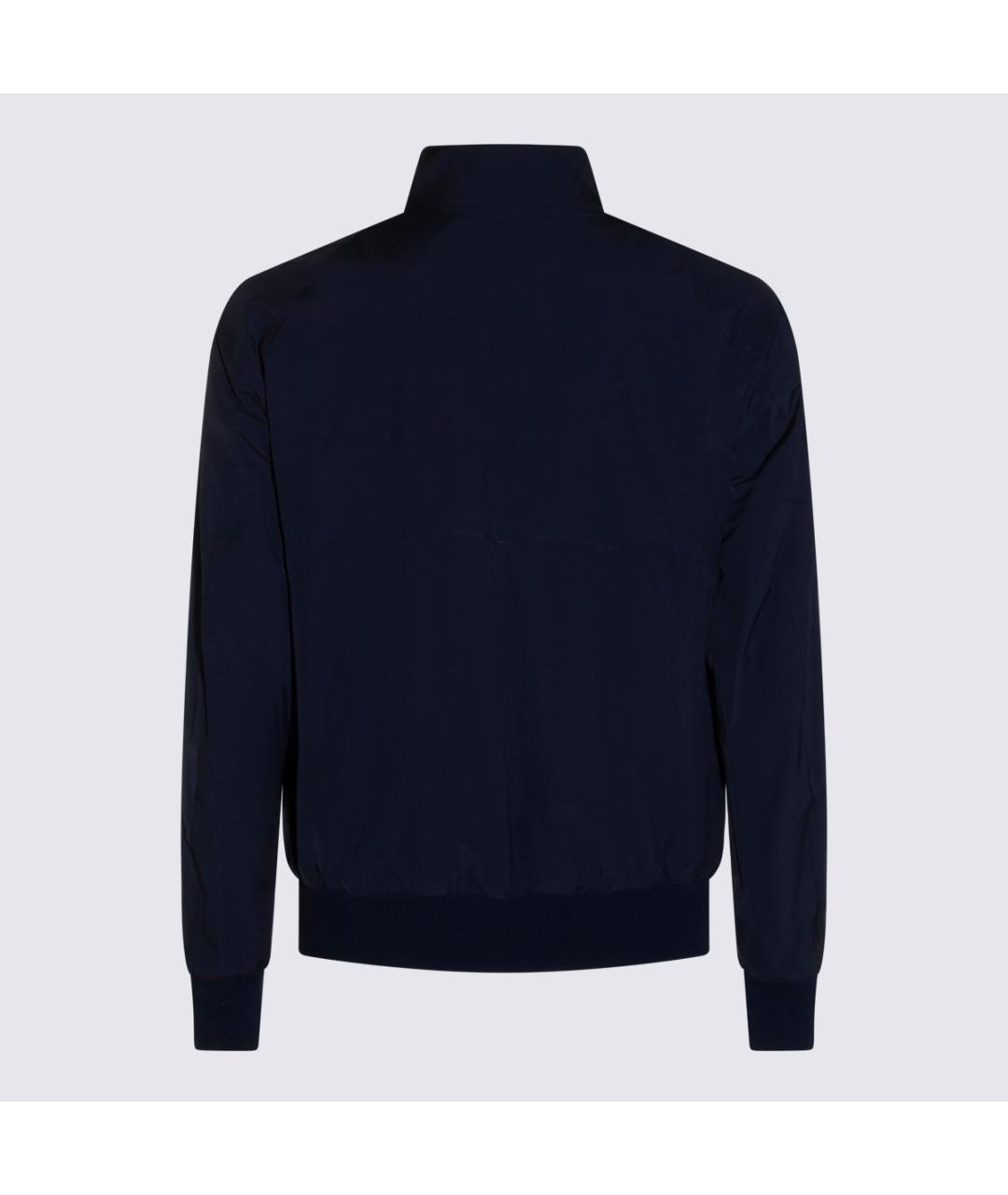 BARACUTA Темно-синяя полиэстеровая куртка, фото 2