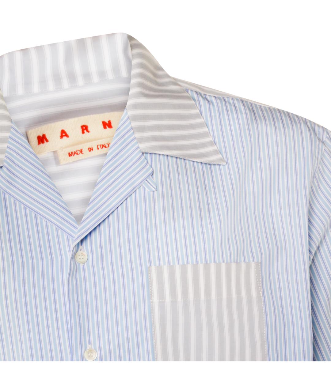 MARNI Мульти хлопковая кэжуал рубашка, фото 3