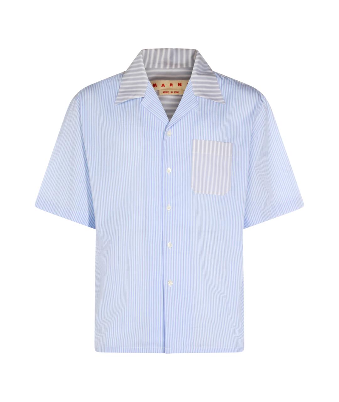 MARNI Мульти хлопковая кэжуал рубашка, фото 1