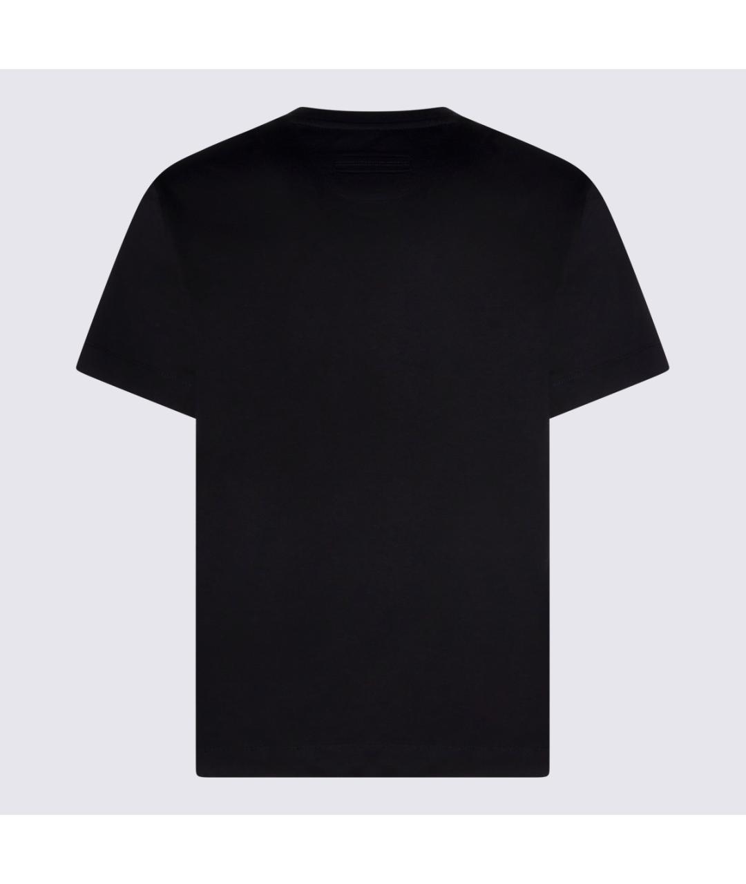 ZEGNA Черная хлопковая футболка, фото 2