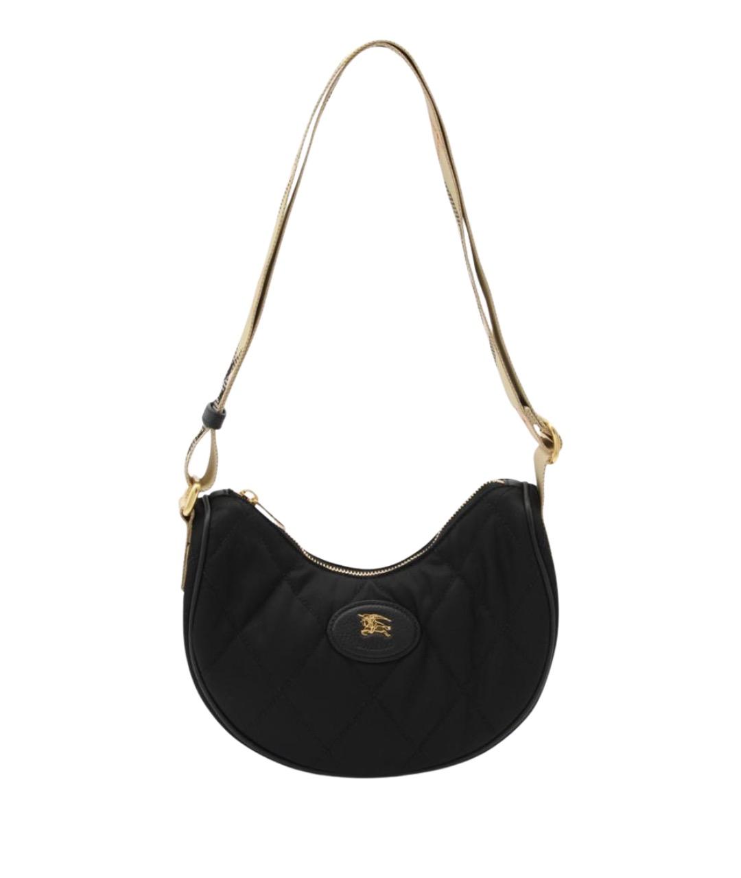 BURBERRY Черная сумка с короткими ручками, фото 1