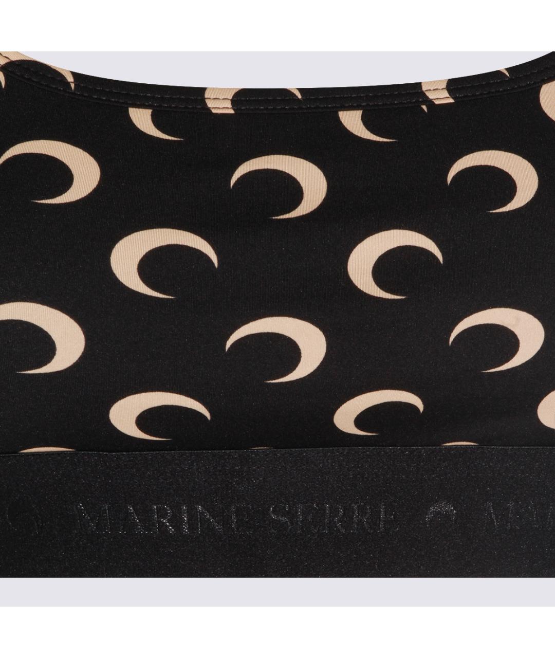 MARINE SERRE Мульти полиамидовая майка, фото 3