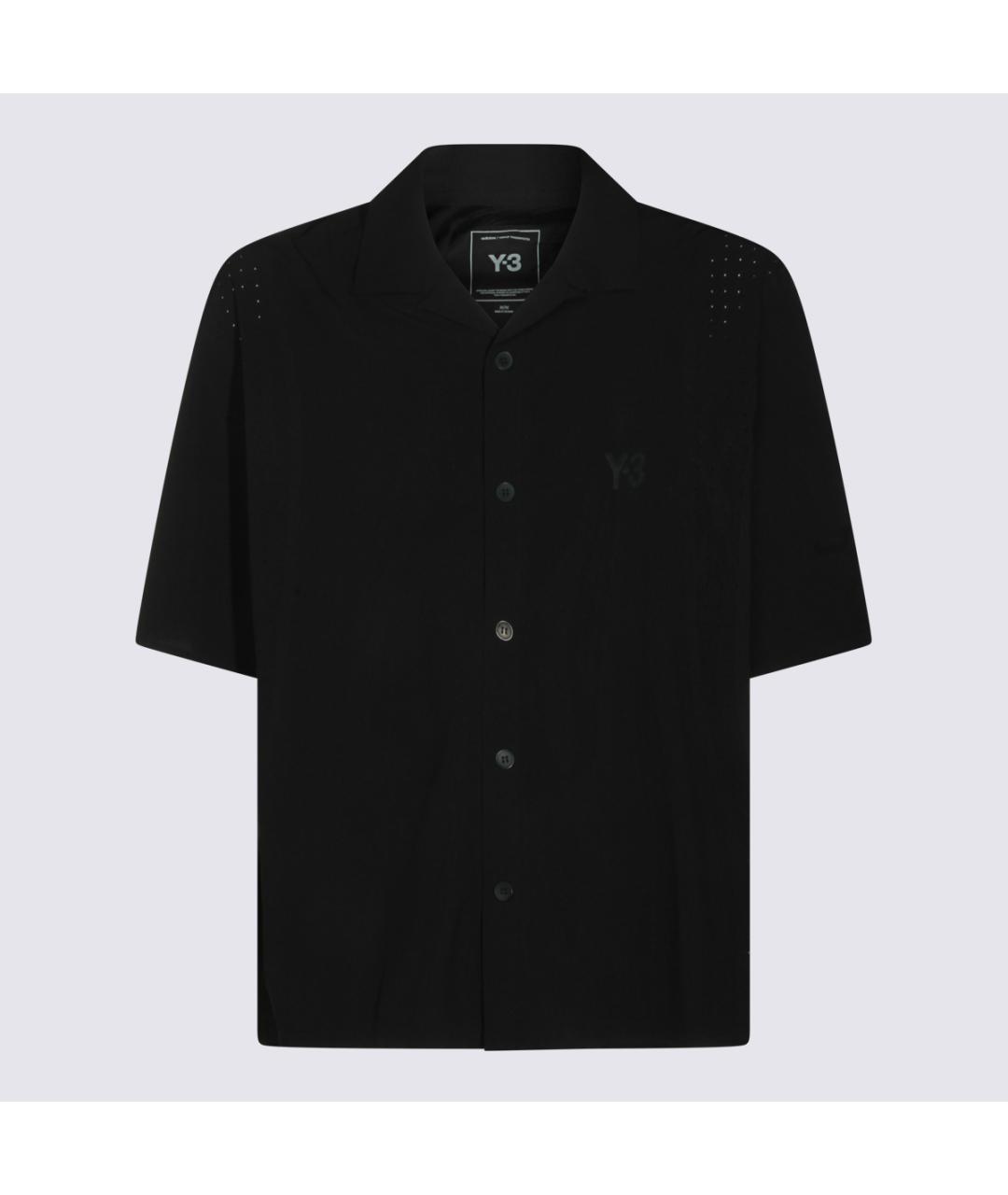 Y-3 Черная кэжуал рубашка, фото 4