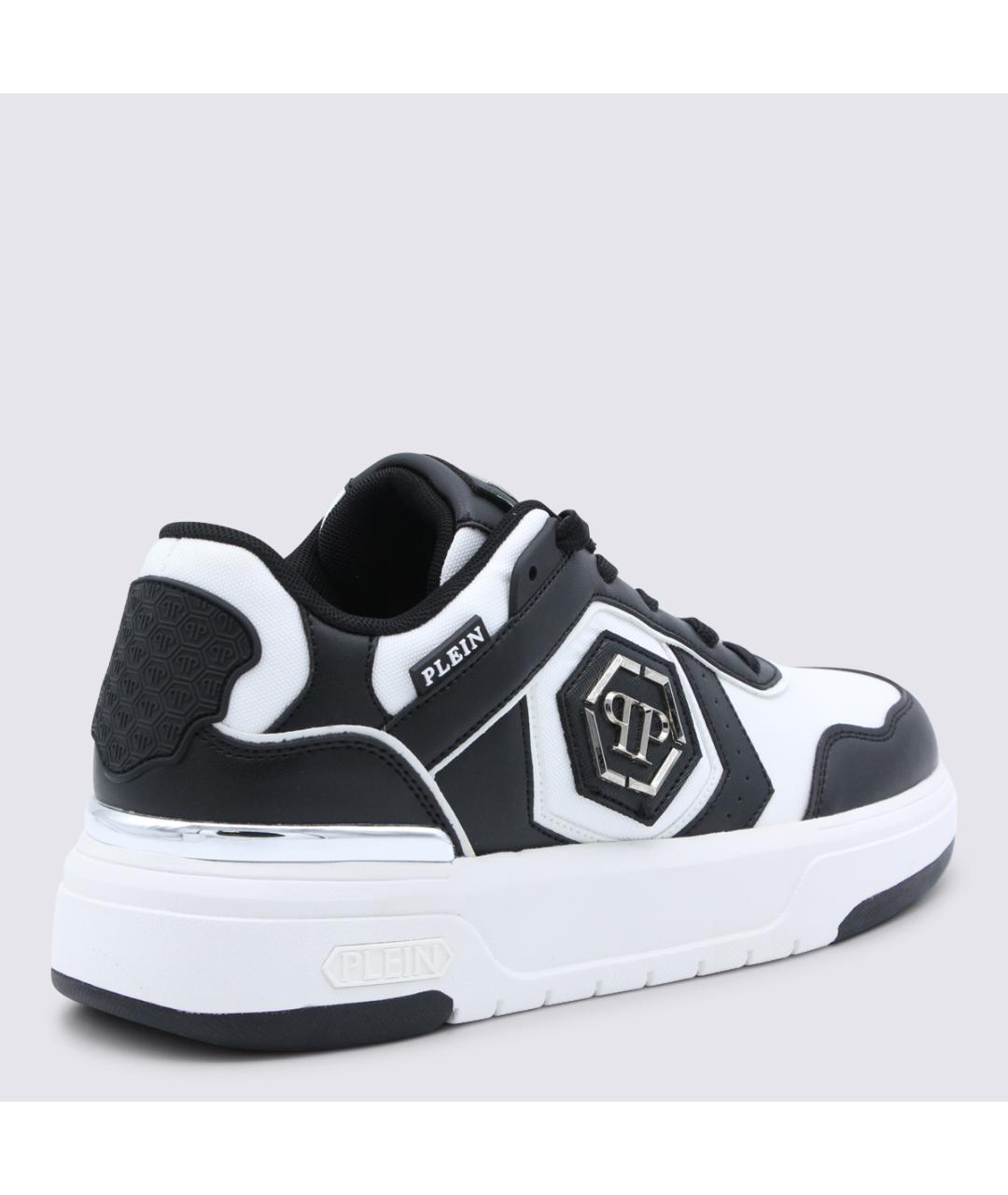 PHILIPP PLEIN Мульти кожаные низкие кроссовки / кеды, фото 3