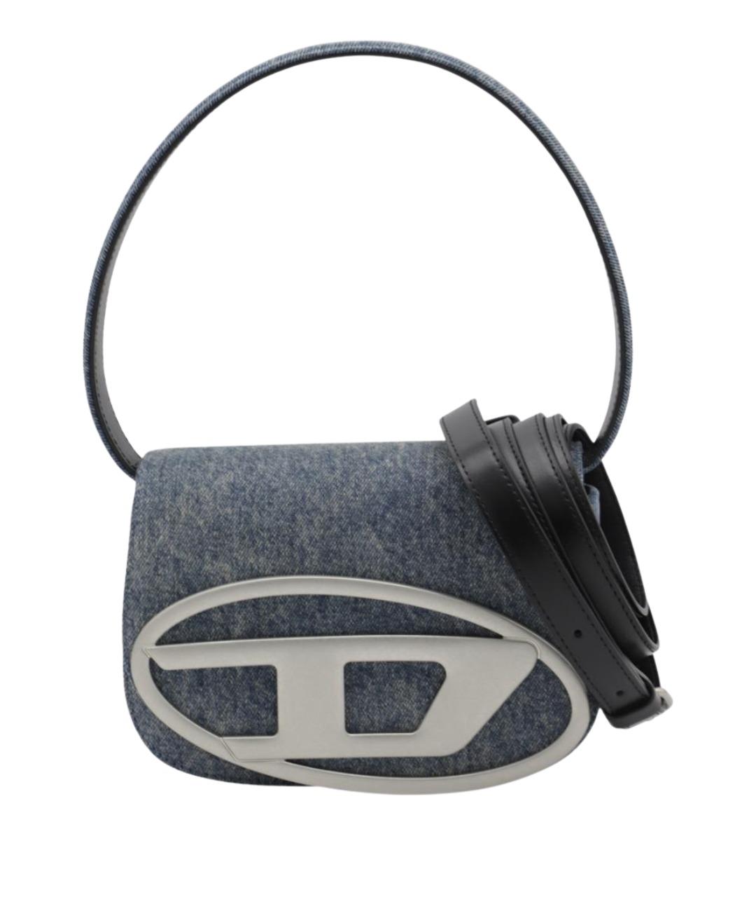 DIESEL Синяя сумка через плечо, фото 1