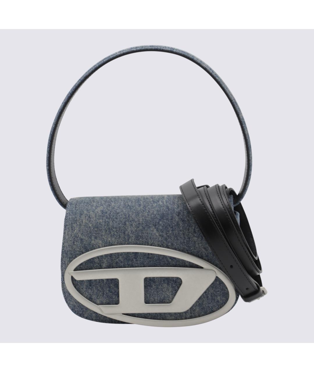 DIESEL Синяя сумка через плечо, фото 3
