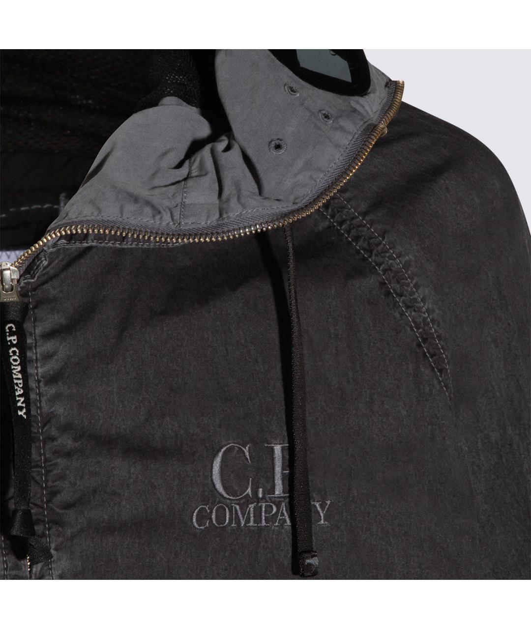 CP COMPANY Черная хлопковая куртка, фото 3