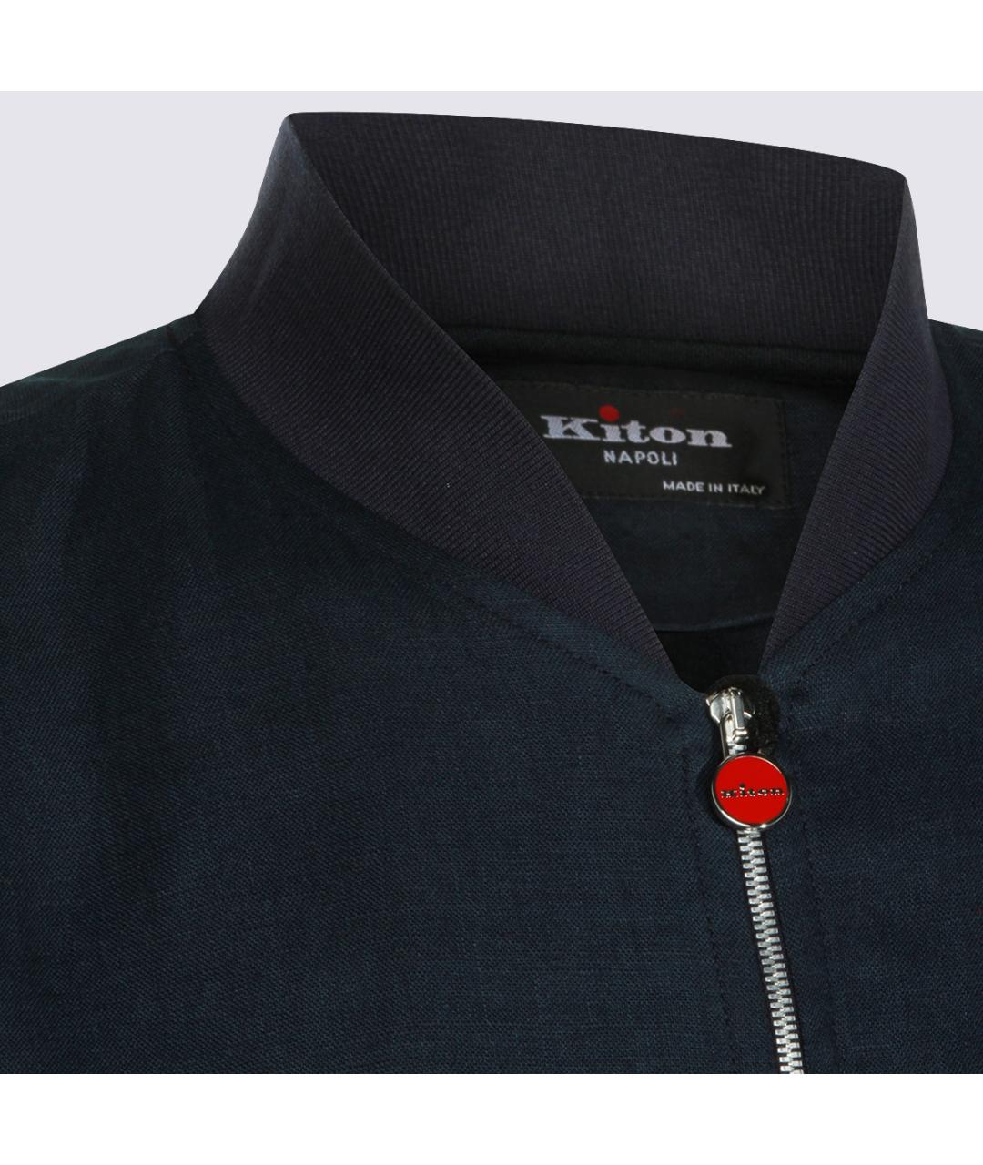 KITON Синяя куртка, фото 4