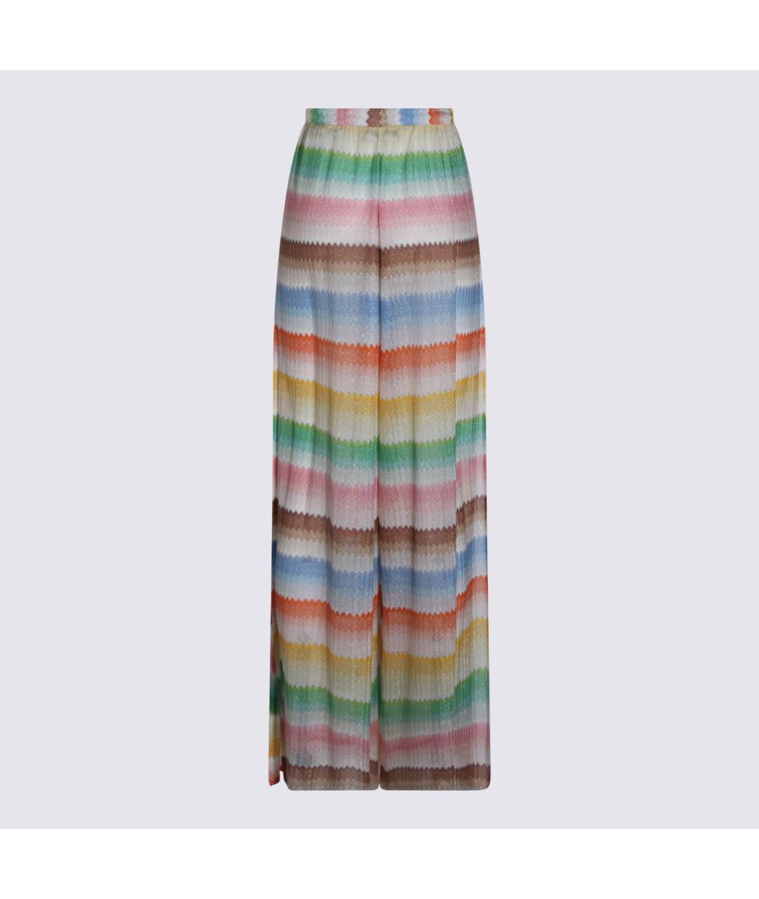 MISSONI Мульти вискозные брюки широкие, фото 2