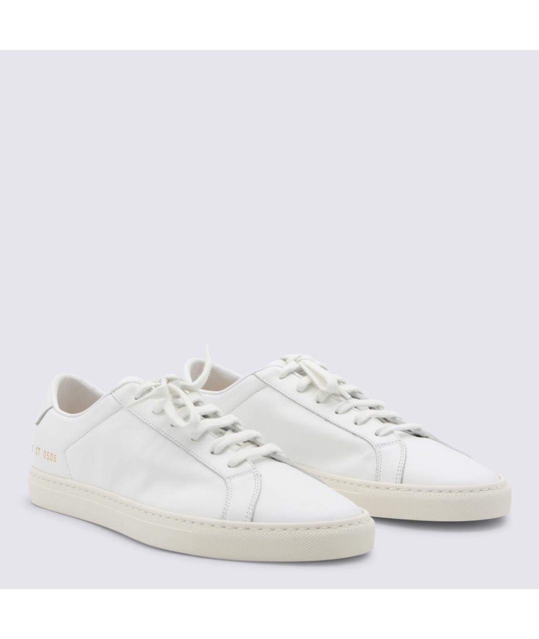 COMMON PROJECTS Белые кожаные кеды, фото 2