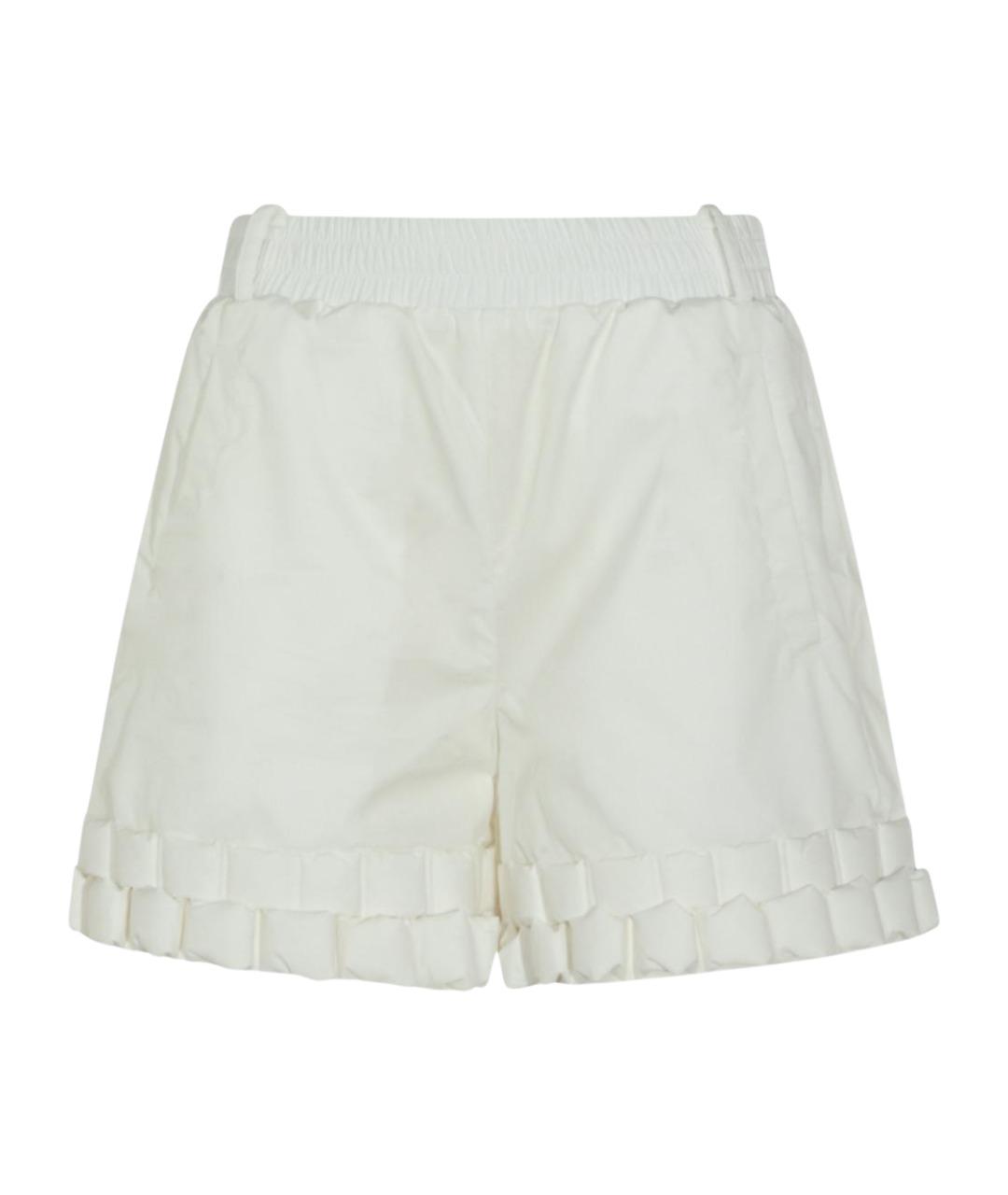 RAXXY Белые хлопковые шорты, фото 1