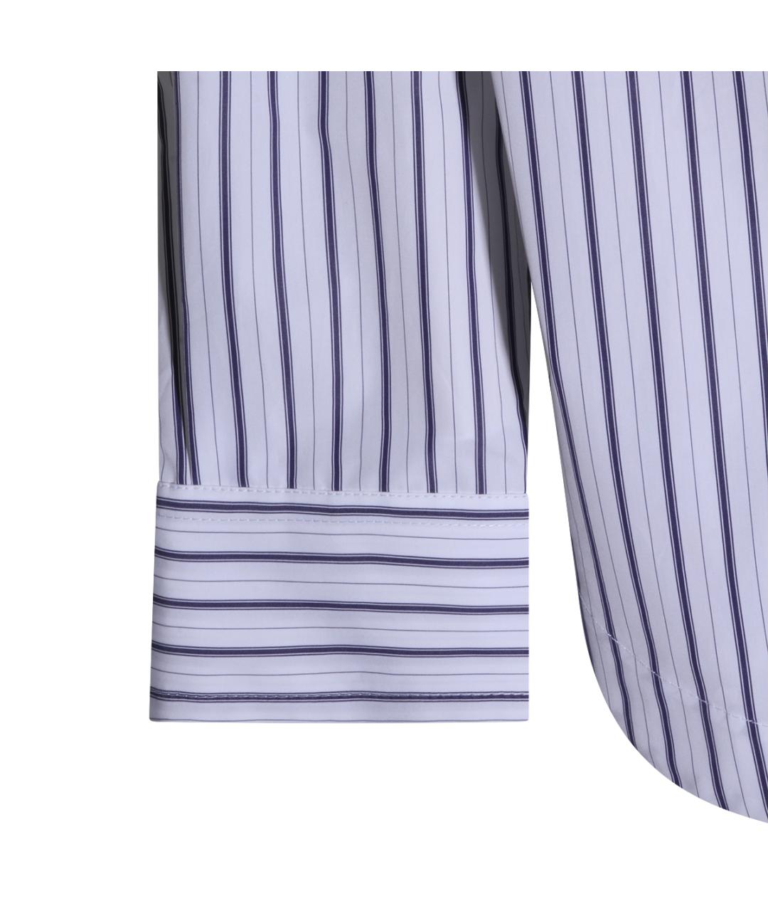 Ami Paris Белая хлопковая кэжуал рубашка, фото 4