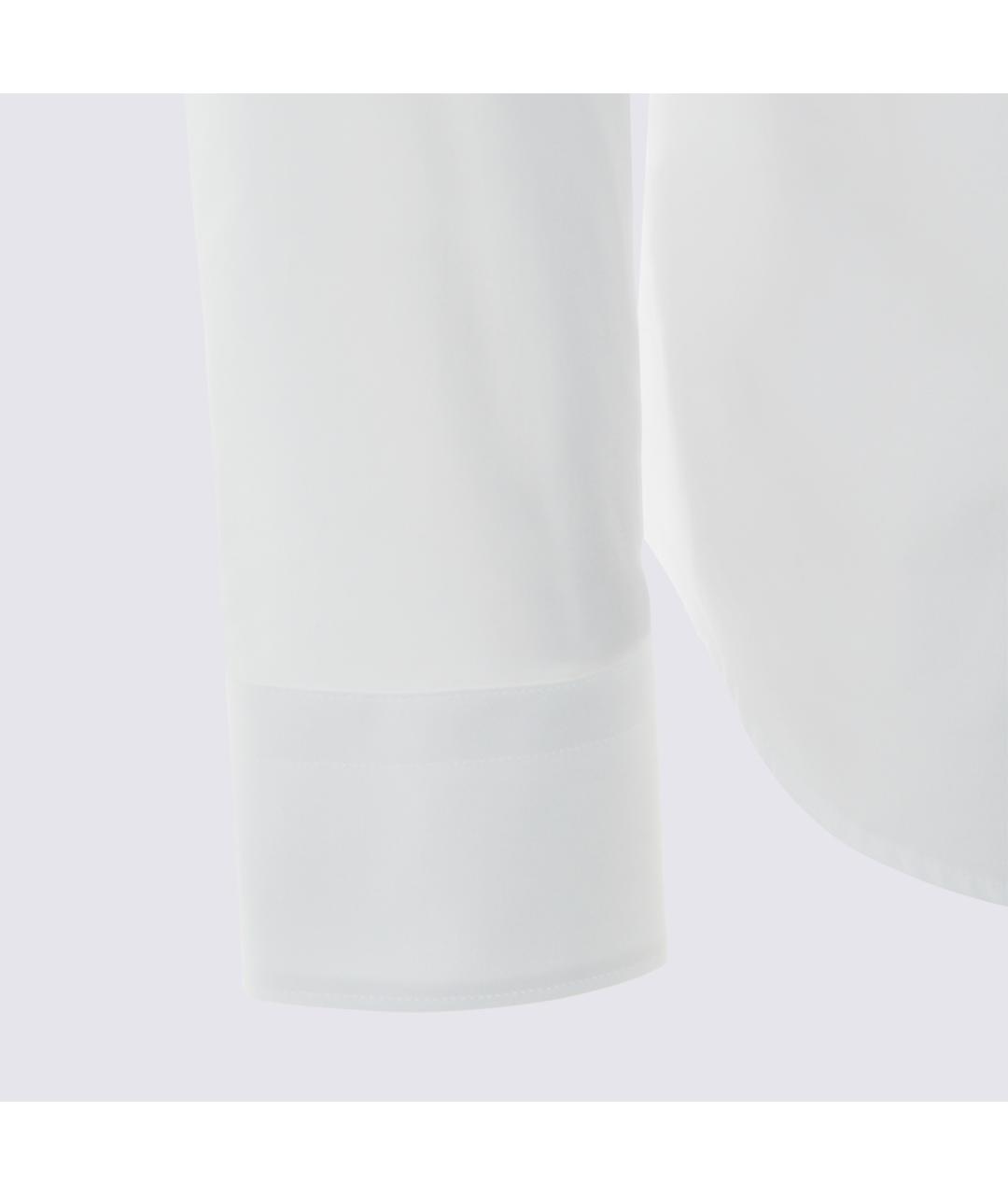 CANALI Белая хлопковая классическая рубашка, фото 3