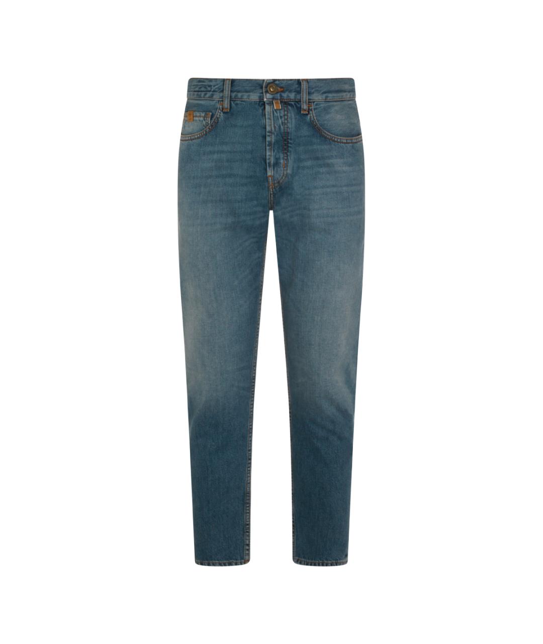 JACOB COHEN Синие хлопковые джинсы скинни, фото 5