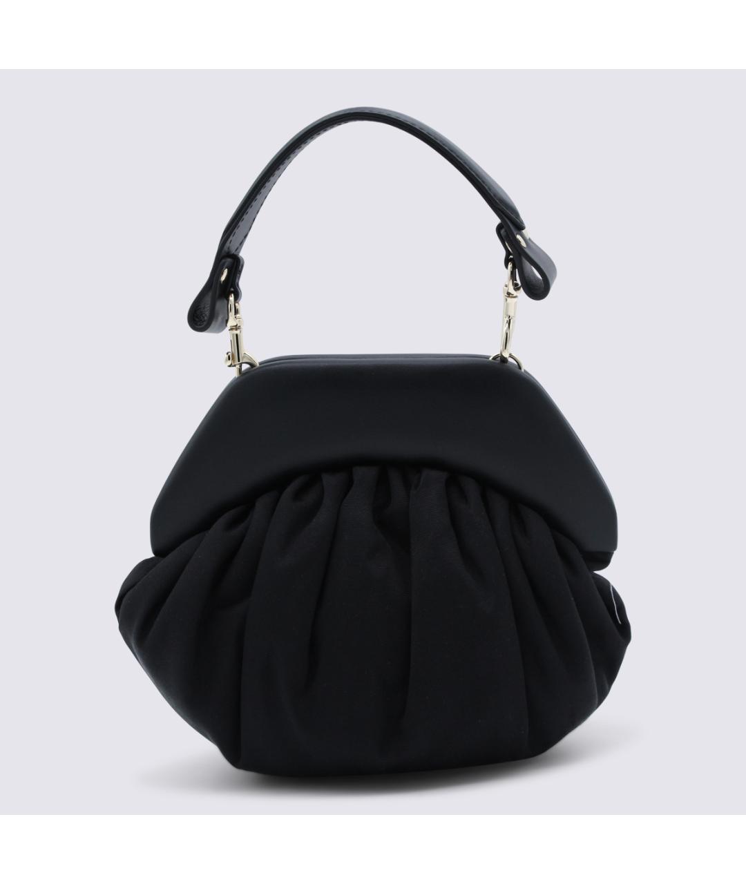 VIVIENNE WESTWOOD Черная тканевая сумка тоут, фото 3