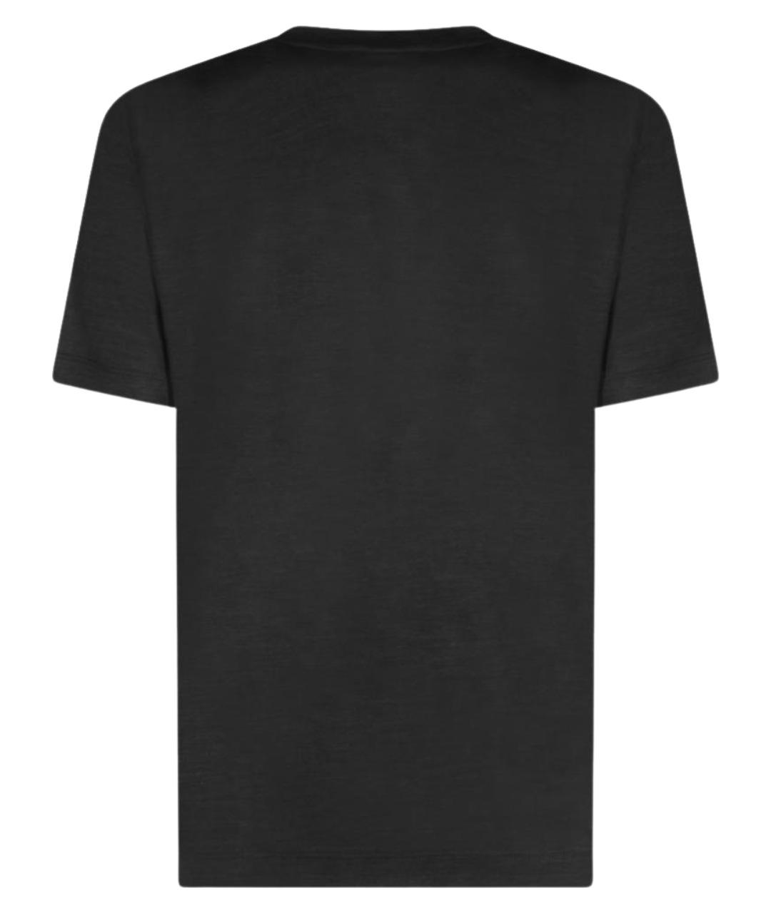 MARCO PESCAROLO Черная футболка, фото 2