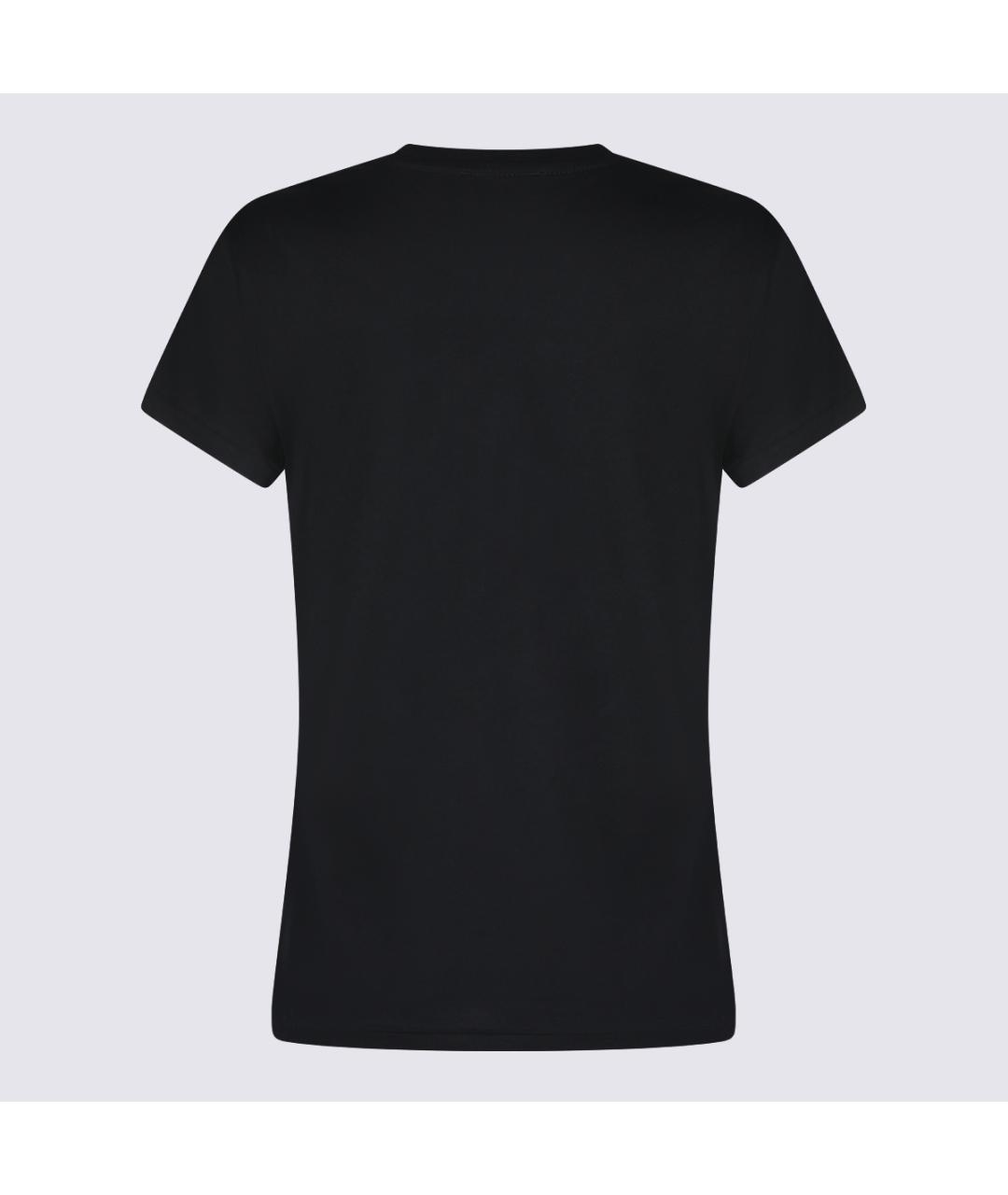 POLO RALPH LAUREN Черная хлопковая футболка, фото 2