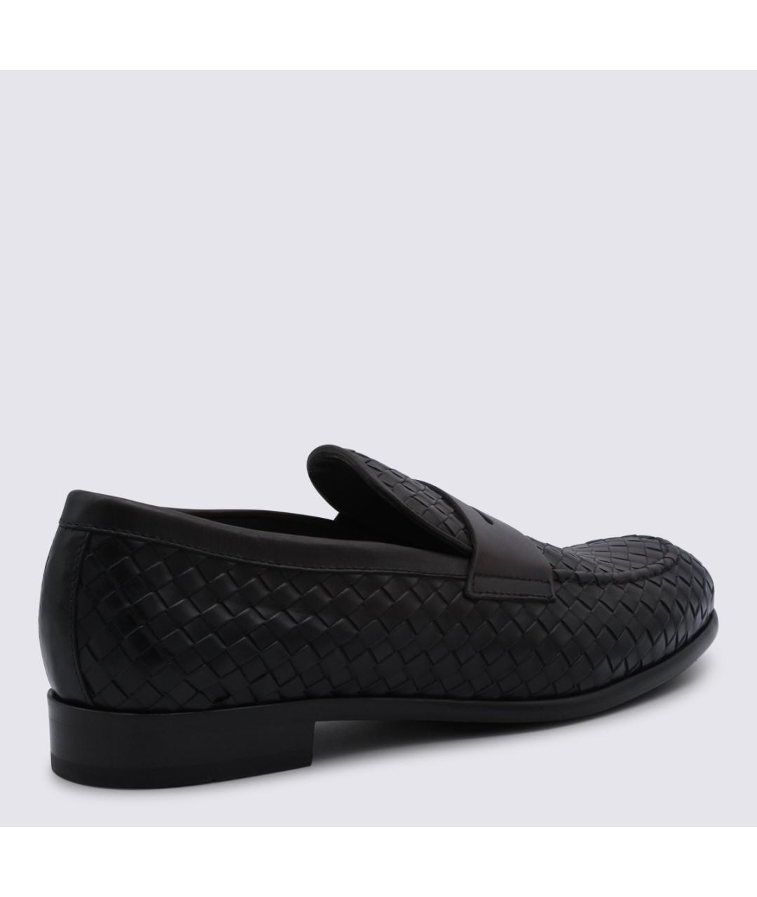 DOUCAL'S Коричневые кожаные лоферы, фото 3