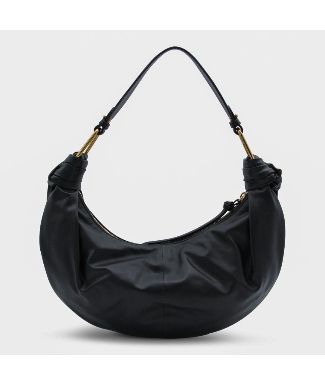 COCCINELLE Черная кожаная сумка через плечо, фото 3