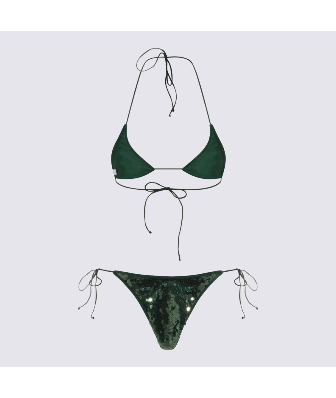 OSEREE Зеленый полиамидовый купальник, фото 2