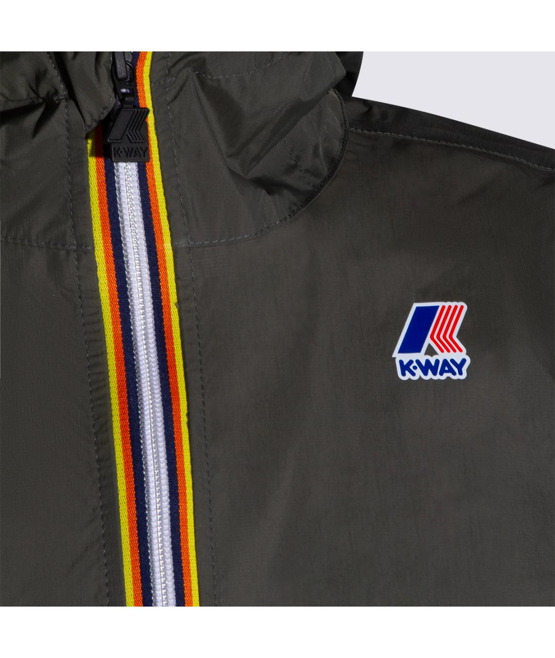 K-WAY Зеленая куртка, фото 3