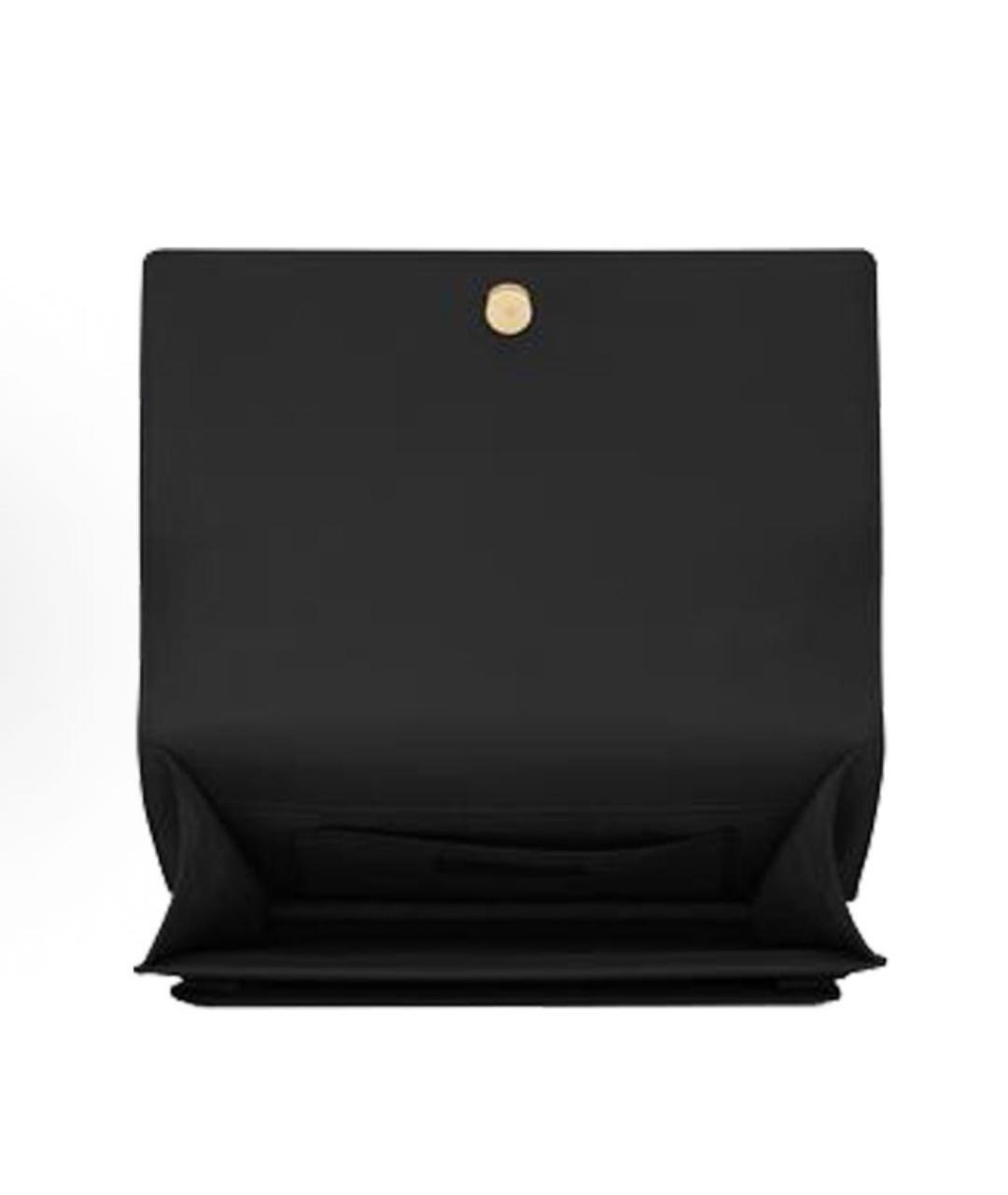 SAINT LAURENT Черная кожаная сумка через плечо, фото 5