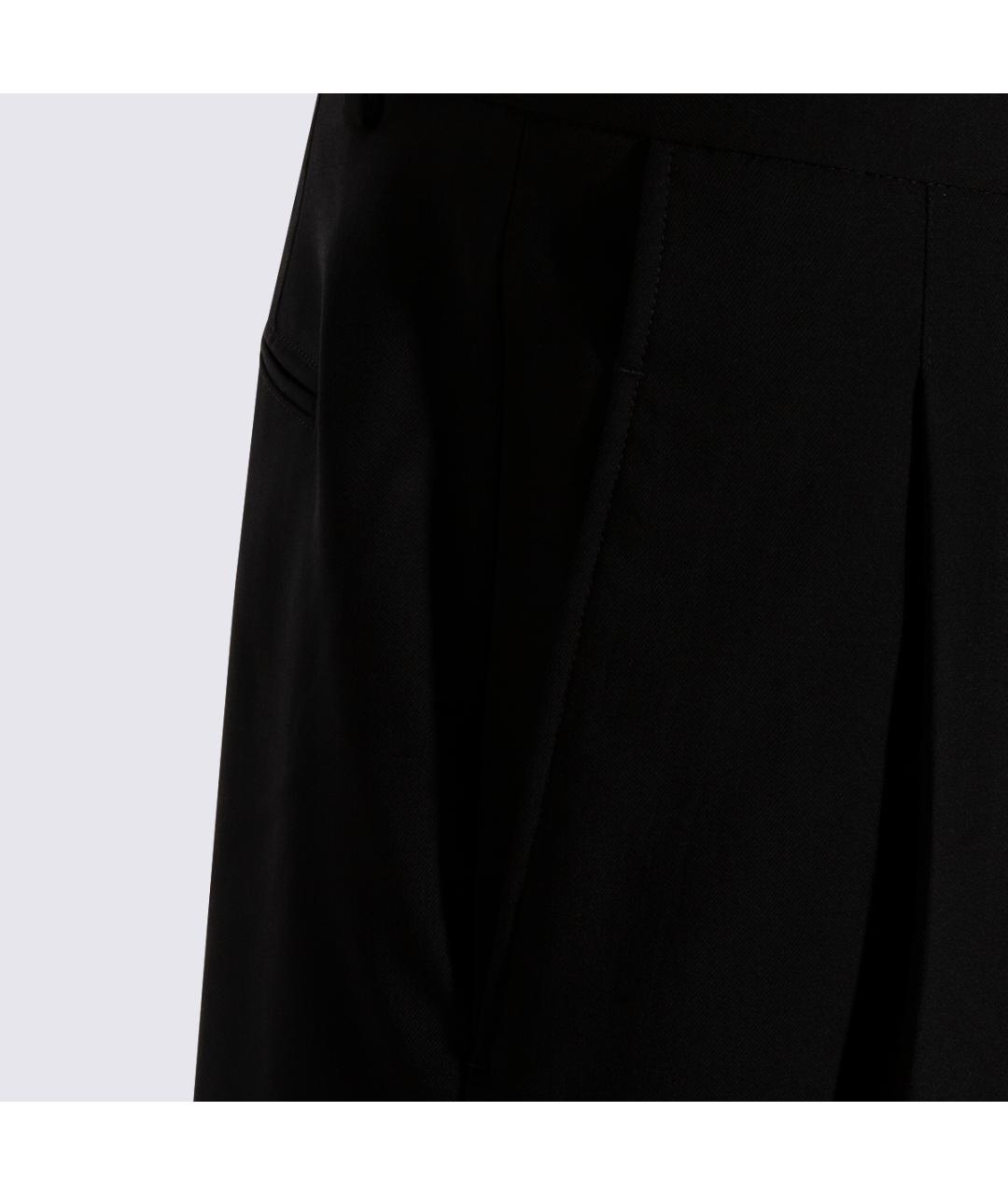 Ami Paris Черные шерстяные шорты, фото 4