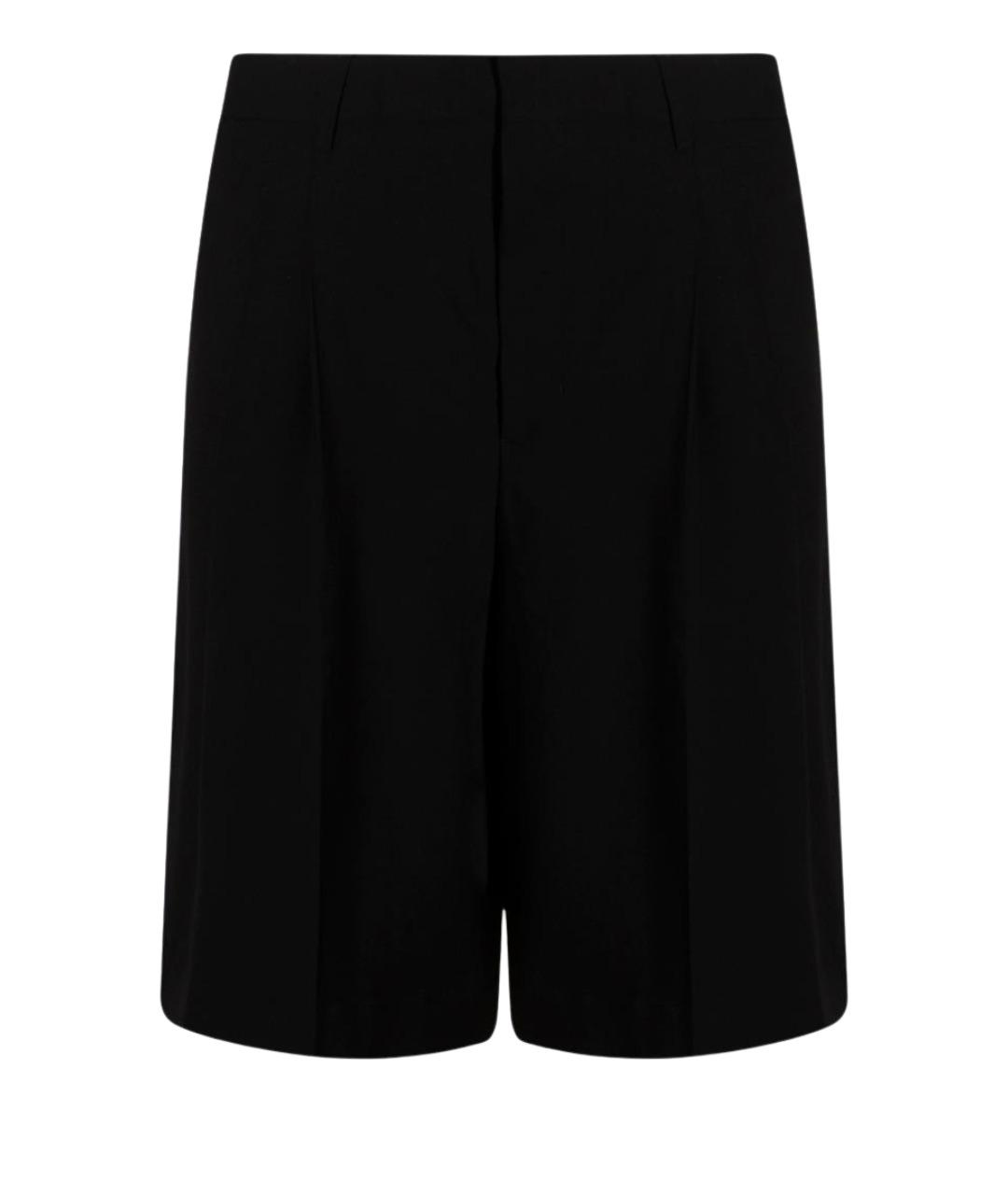 Ami Paris Черные шерстяные шорты, фото 1