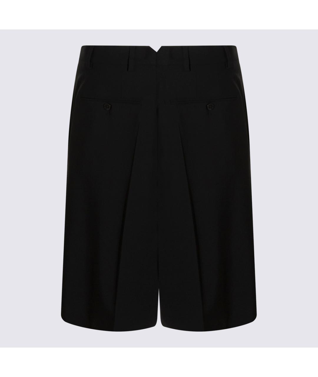 Ami Paris Черные шерстяные шорты, фото 2