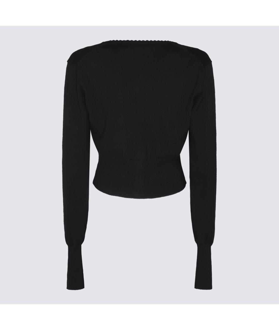 VIVIENNE WESTWOOD Черный шерстяной кардиган, фото 2