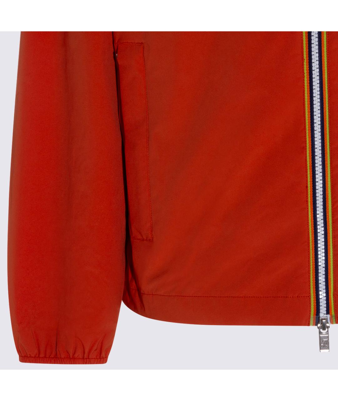 K-WAY Оранжевая полиамидовая куртка, фото 4