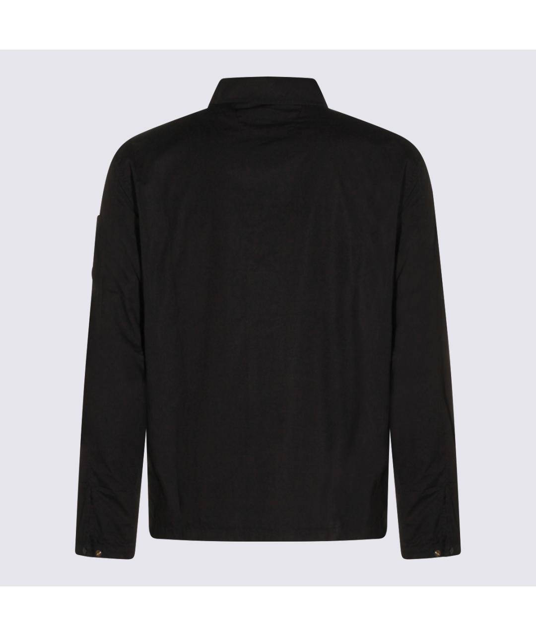CP COMPANY Черная хлопковая кэжуал рубашка, фото 2