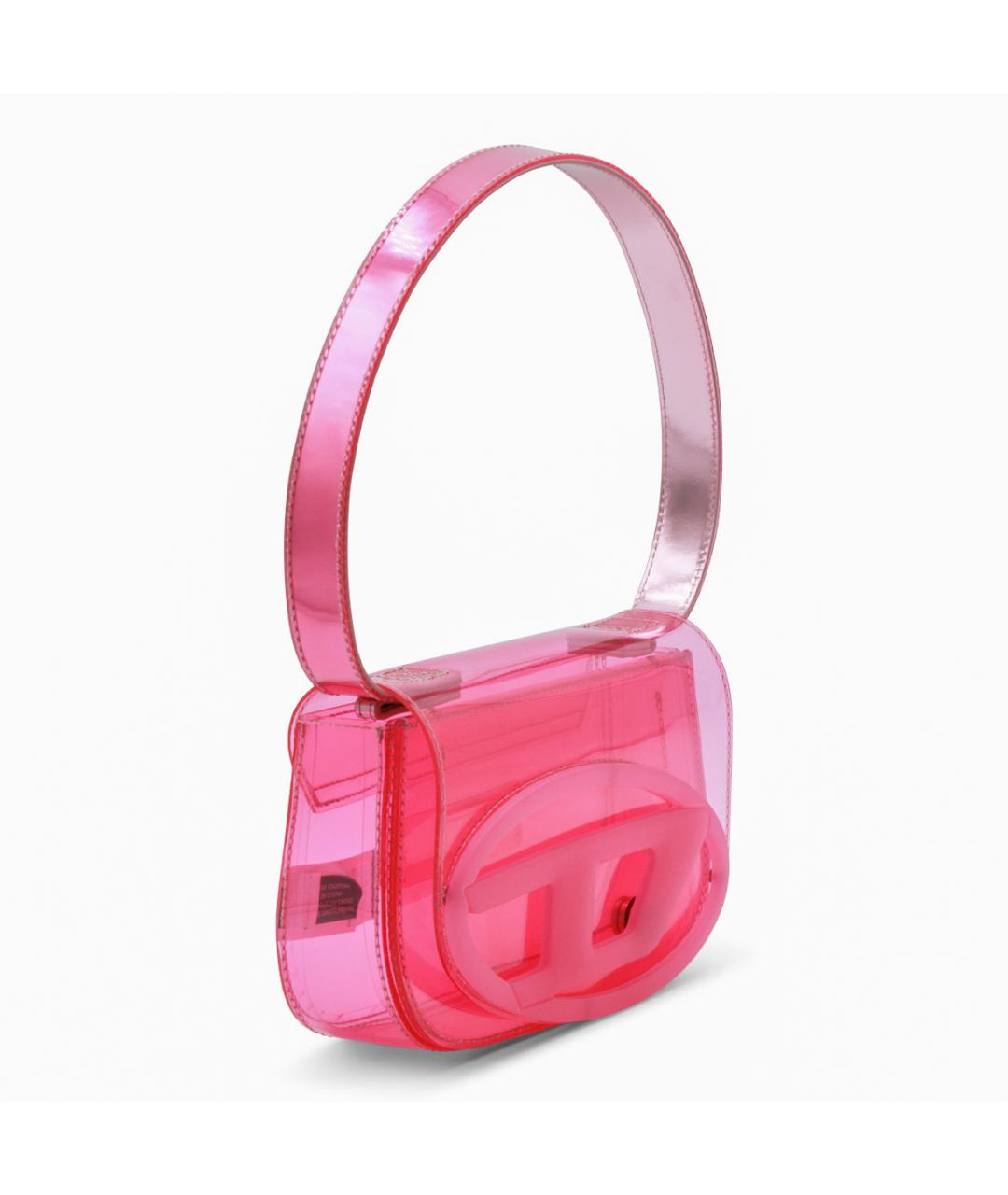 DIESEL Розовая сумка с короткими ручками, фото 2