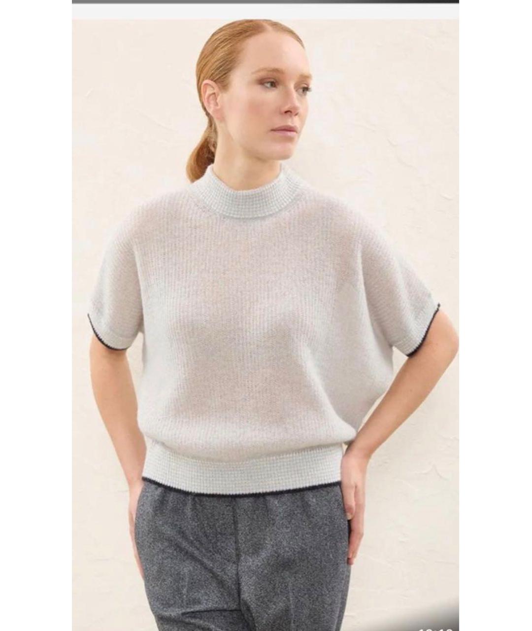 PESERICO Серый джемпер / свитер, фото 7