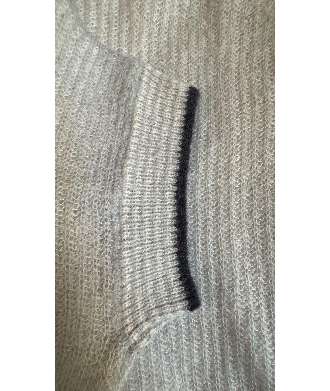 PESERICO Серый джемпер / свитер, фото 4