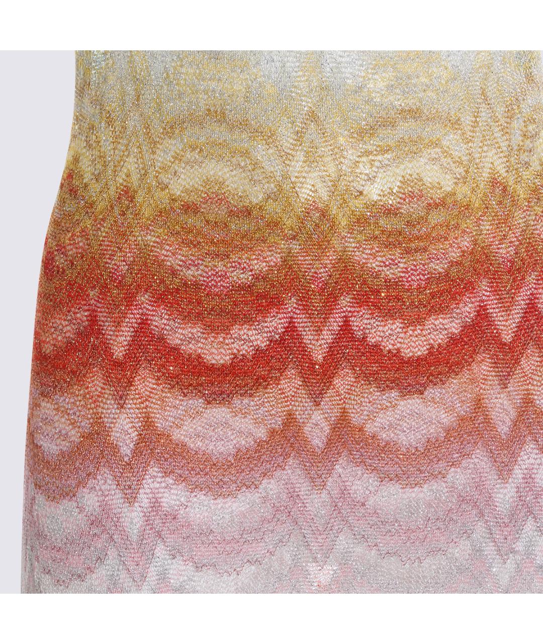 MISSONI Мульти вискозное повседневное платье, фото 4